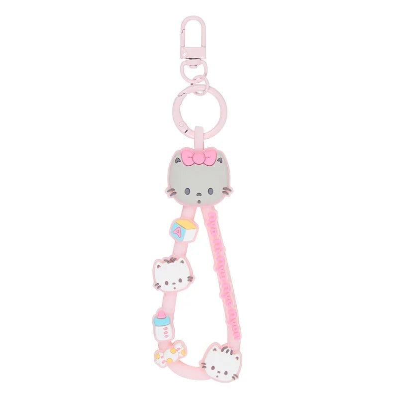 Nya Ni Nyu Nye Nyon Carabiner Keychain (Sanrio Character Award Series) Accessory Japan Original