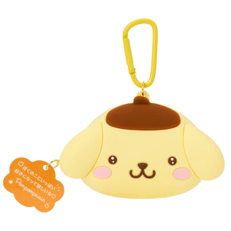 Pompompurin Mini Silicone Pouch (Sanrio Character Award Series) Bags Japan Original
