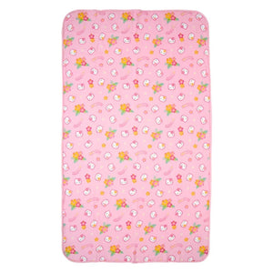 Hello Kitty Hibiscus Kitty Gauze Throw Blanket Home Goods Japan Original