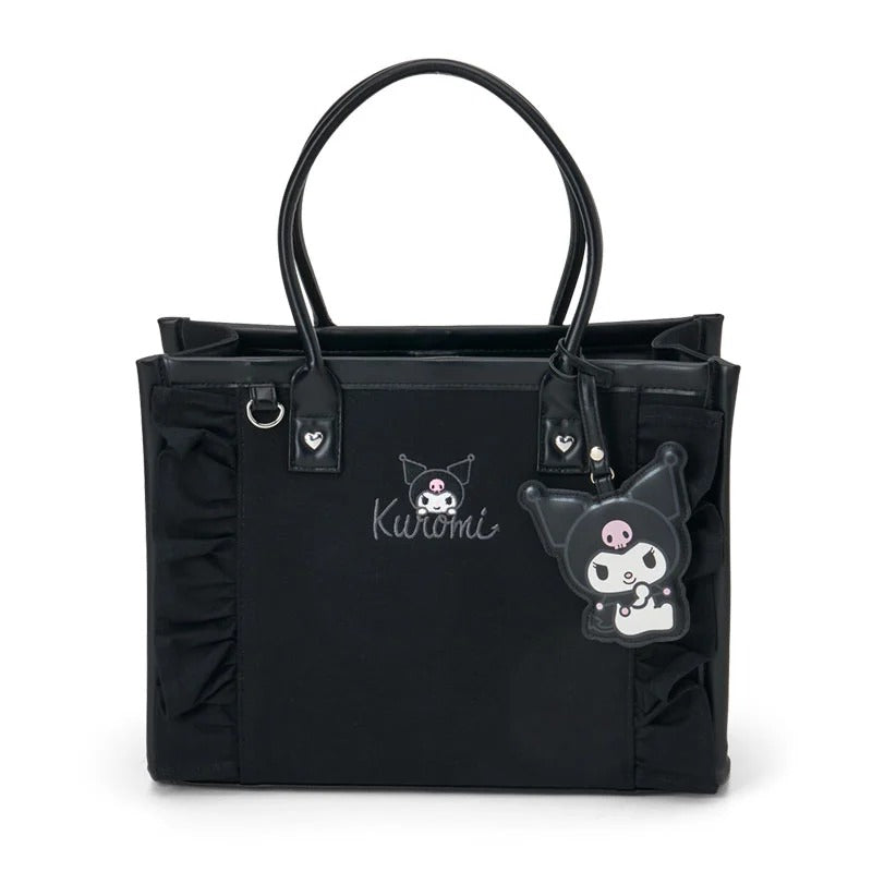 Kuromi Ruffled Handbag & Charm Bags Japan Original