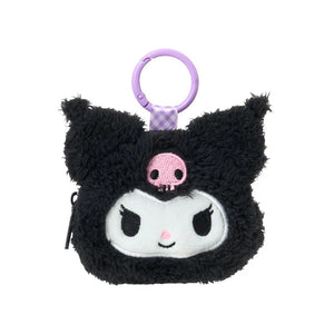 Kuromi Plush Mini Pouch Carabiner Keychain Bags Japan Original