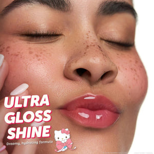 Hello Kitty x The Crème Shop Gloss Jelly Tinted Peptide Lip Glaze (Berry Cherry) Beauty The Crème Shop
