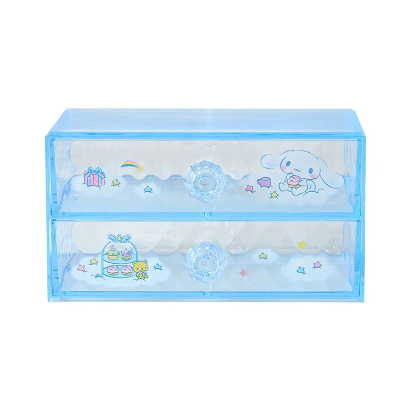 Sanrio Cinnamoroll 小物入れ 引き出し付き 収納ケース Cinnamoroll Mini Storage Chest (Facets Room Series)