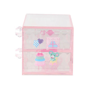 My Melody Mini Storage Chest (Facets Room Series) Home Goods Japan Original