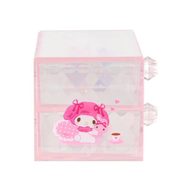 My Melody Mini Storage Chest (Facets Room Series) Home Goods Japan Original