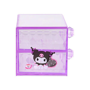 Kuromi Mini Storage Chest (Facets Room Series) Home Goods Japan Original