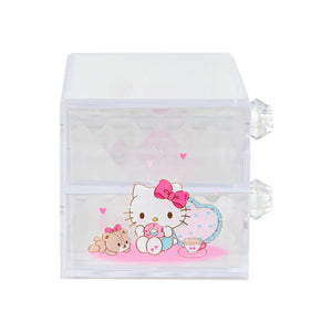 Hello Kitty Mini Storage Chest (Facets Room Series) Home Goods Japan Original