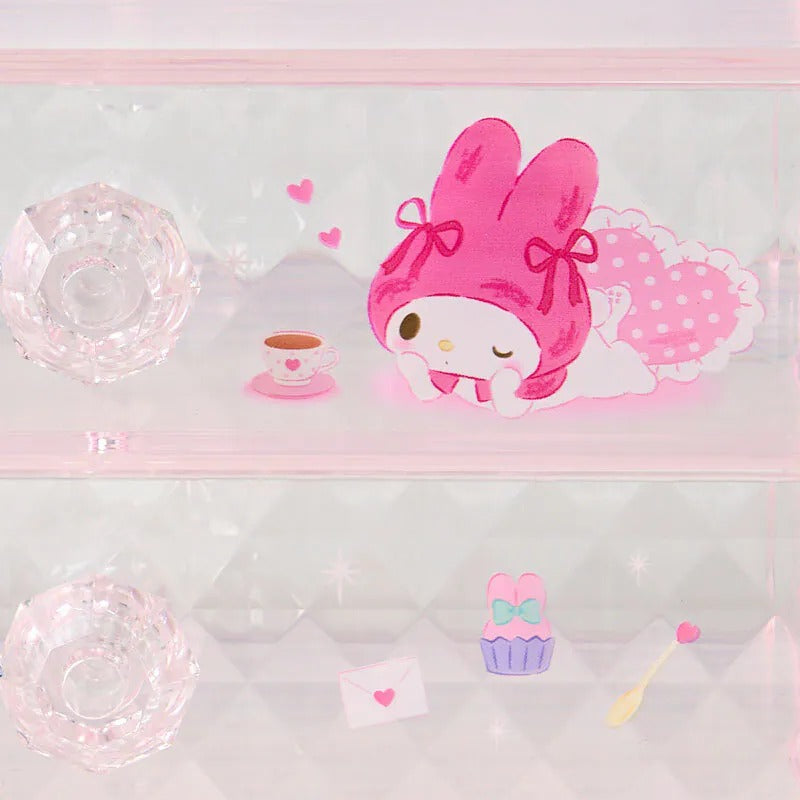 My Melody Mini Storage Chest (Facets Room Series) Home Goods Japan Original