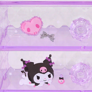 Kuromi Mini Storage Chest (Facets Room Series) Home Goods Japan Original