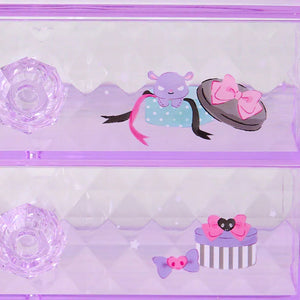Kuromi Mini Storage Chest (Facets Room Series) Home Goods Japan Original