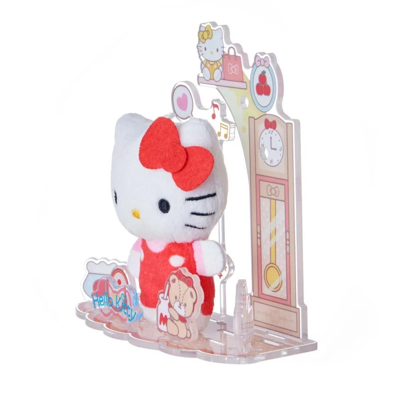 Hello Kitty Mini Plush & Acrylic Stand Set (Nuikatsu Plushie Life Series) Toys&Games Sega Fave Corporation