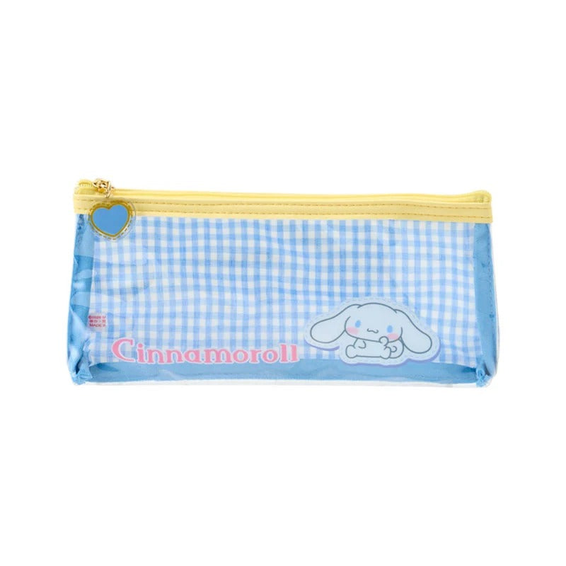 Cinnamoroll Gingham Pencil Pouch Stationery Japan Original