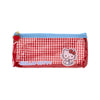 Hello Kitty Gingham Pencil Pouch Stationery Japan Original