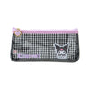 Kuromi Gingham Pencil Pouch Stationery Japan Original