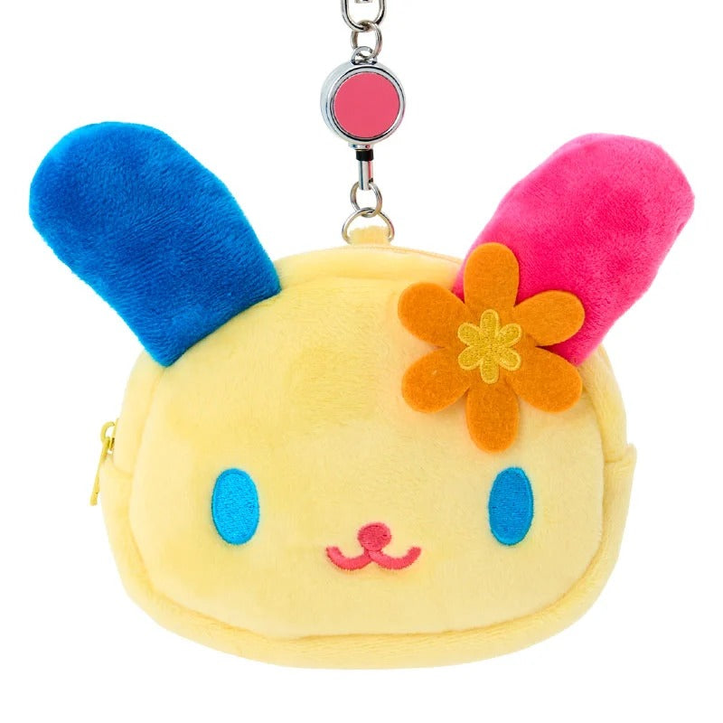 U*SA*HA*NA Plush ID Badge Holder & Reel Accessory Japan Original