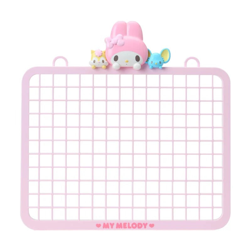 My Melody OSHI Mesh Hanging Panel Home Goods Japan Original