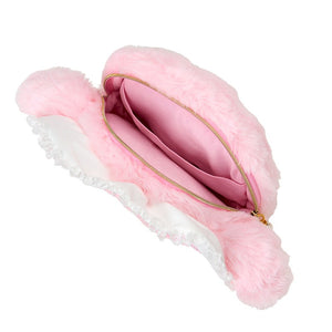 My Melody Plush Zipper Pouch (Lace and Frills Series) Bags Japan Original