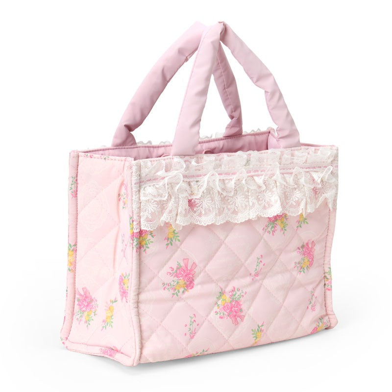 My Melody 2-Way Quilted Tote (Lace and Frills Series) Bags Japan Original