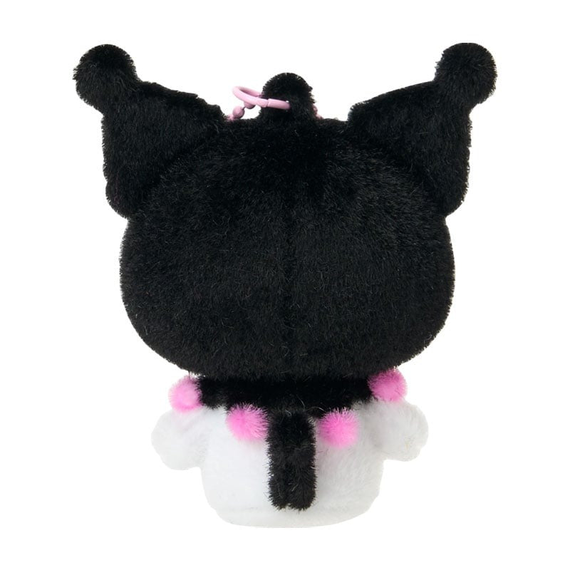 Kuromi Classic Flocked Keychain Mascot Accessory Japan Original