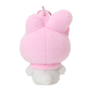 My Melody Classic Flocked Keychain Mascot Accessory Japan Original