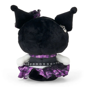 Kuromi Plush Crossbody Bag (Rock ’n’ Check Series) Bags Japan Original