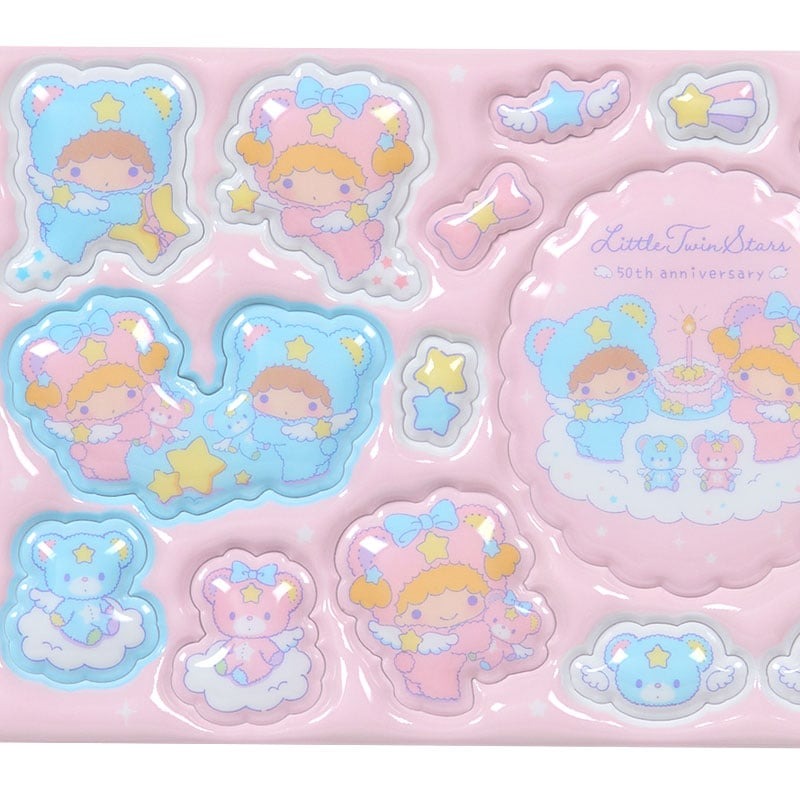 LittleTwinStars 21-pc Mini Sticker Pack (Starry Sky Angel Series) Stationery Japan Original