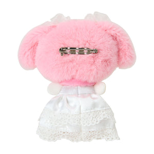 My Melody White Brooch (Lady My Melody Series) Accessory Japan Original