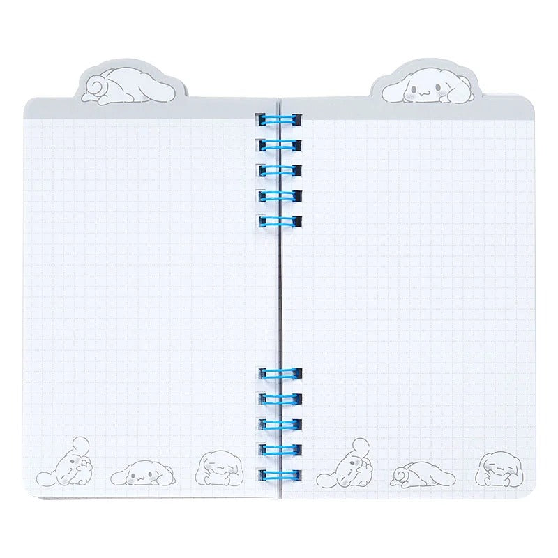 Cinnamoroll Slim Double Spiral Notebook (Strike A Pose Series) Stationery Japan Original