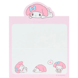 My Melody Mini Notes Memo Pad (Strike A Pose Series) Stationery Japan Original