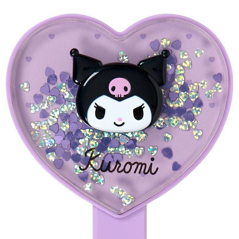 Kuromi Confetti Hand Mirror (Strike A Pose Series) Accessory Japan Original