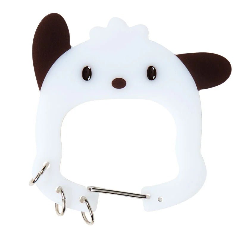 Pochacco Keychain Carabiner (I Love Pi-Chans Series) Accessory Japan Original