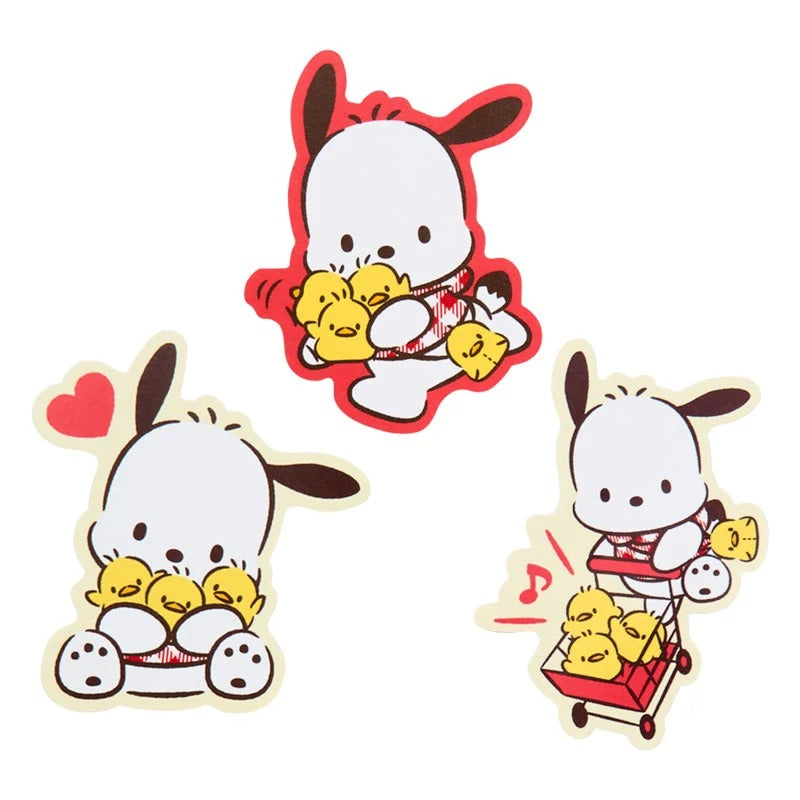 Pochacco 25-pc Sticker Pack (I Love Pi-Chans Series) Stationery Japan Original