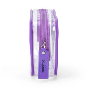 Kuromi Clear Classic Zipper Pouch Bags Japan Original