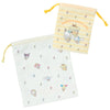 Sanrio Characters 2-pc Drawstring Bag Set (Sweet As Can Bee Series) Bags Japan Original