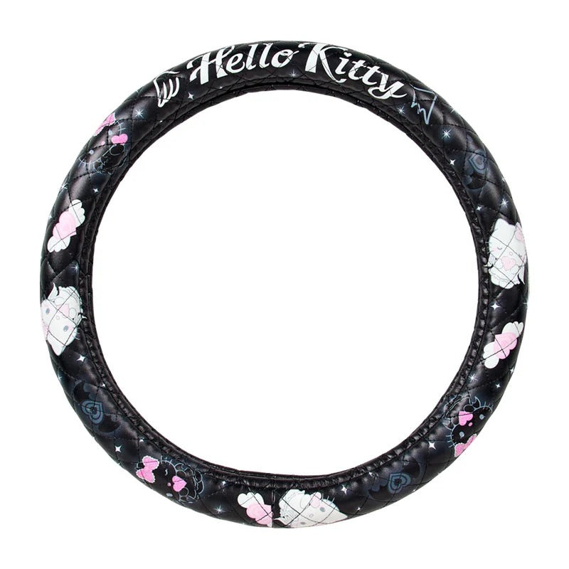 Hello Kitty Car Steering Wheel Cover (Naughty and Nice) Travel Japan Original