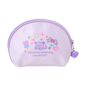 Kuromi Mini Zipper Pouch (Kawaii School Series) Bags Japan Original
