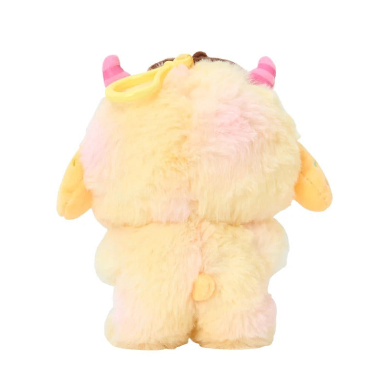 Pompompurin Plush Mascot Clip (Colorful Pop Monster Series) Accessory Japan Original