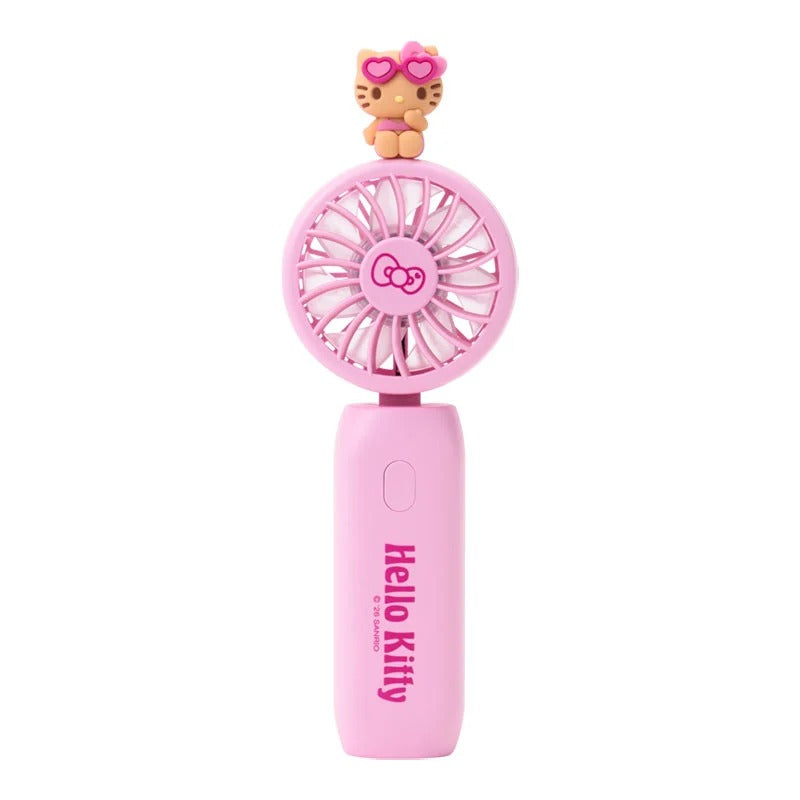 Hello Kitty 2-Way Portable Handy Fan (Pink) Travel Japan Original