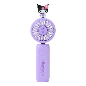 Kuromi 2-Way Portable Handy Fan Travel Japan Original