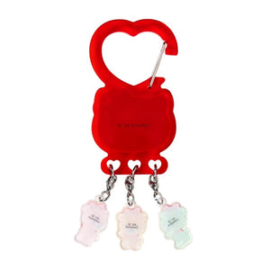Hello Kitty Besties Carabiner Keychain Accessory Japan Original