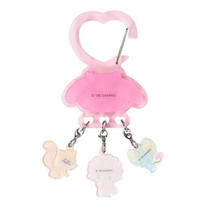 My Melody Besties Carabiner Keychain Accessory Japan Original