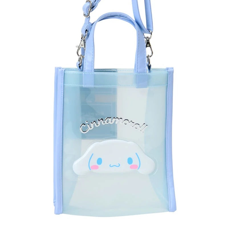 Cinnamoroll Clear 2-Way Everyday Mini Tote Bags Japan Original