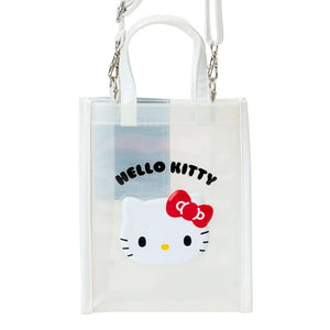 Hello Kitty Clear 2-Way Everyday Mini Tote Bags Japan Original