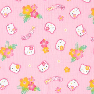 Hello Kitty Hibiscus Kitty Gauze Throw Blanket Home Goods Japan Original
