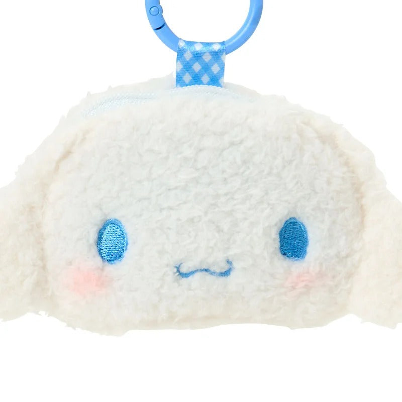 Cinnamoroll Plush Mini Pouch Carabiner Keychain Bags Japan Original