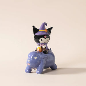 Kuromi & Baku Ceramic Figurine Home Goods Blue Sky Clayworks