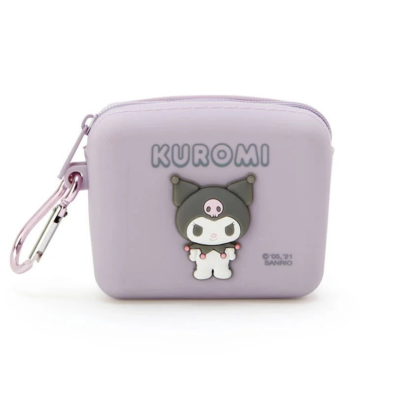 Kuromi Mini Silicone Pouch Bags Japan Original