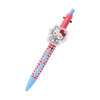 Hello Kitty 2-Color Gingham Retractable Pen Stationery Japan Original