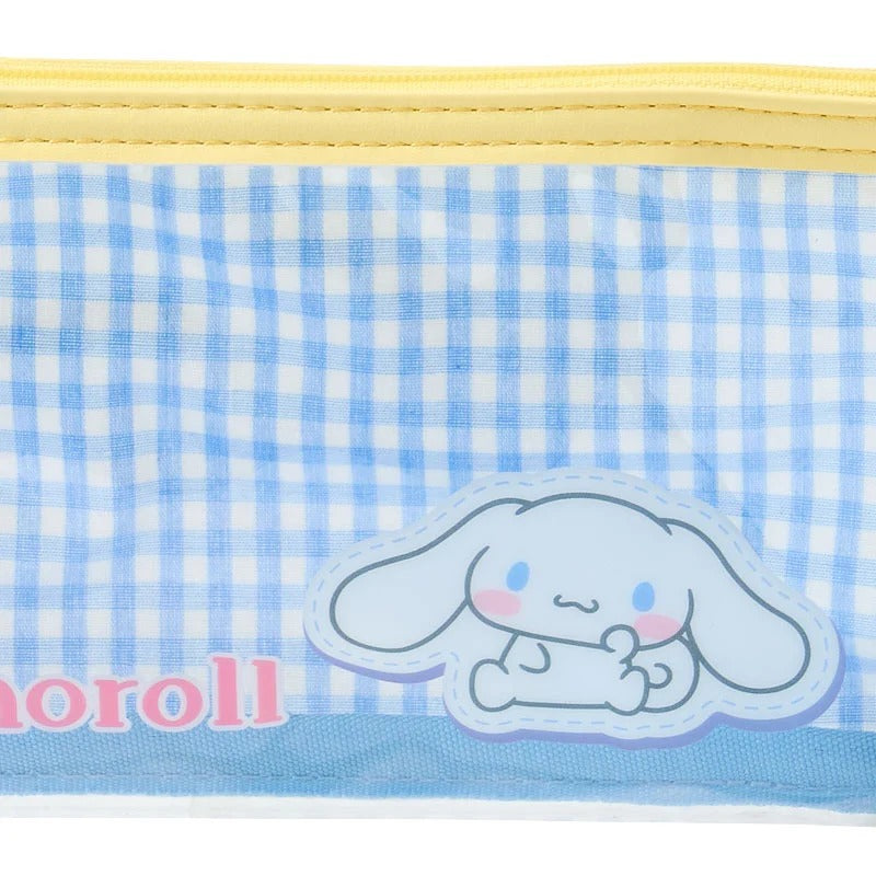 Cinnamoroll Gingham Pencil Pouch Stationery Japan Original