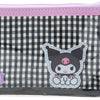 Kuromi Gingham Pencil Pouch Stationery Japan Original